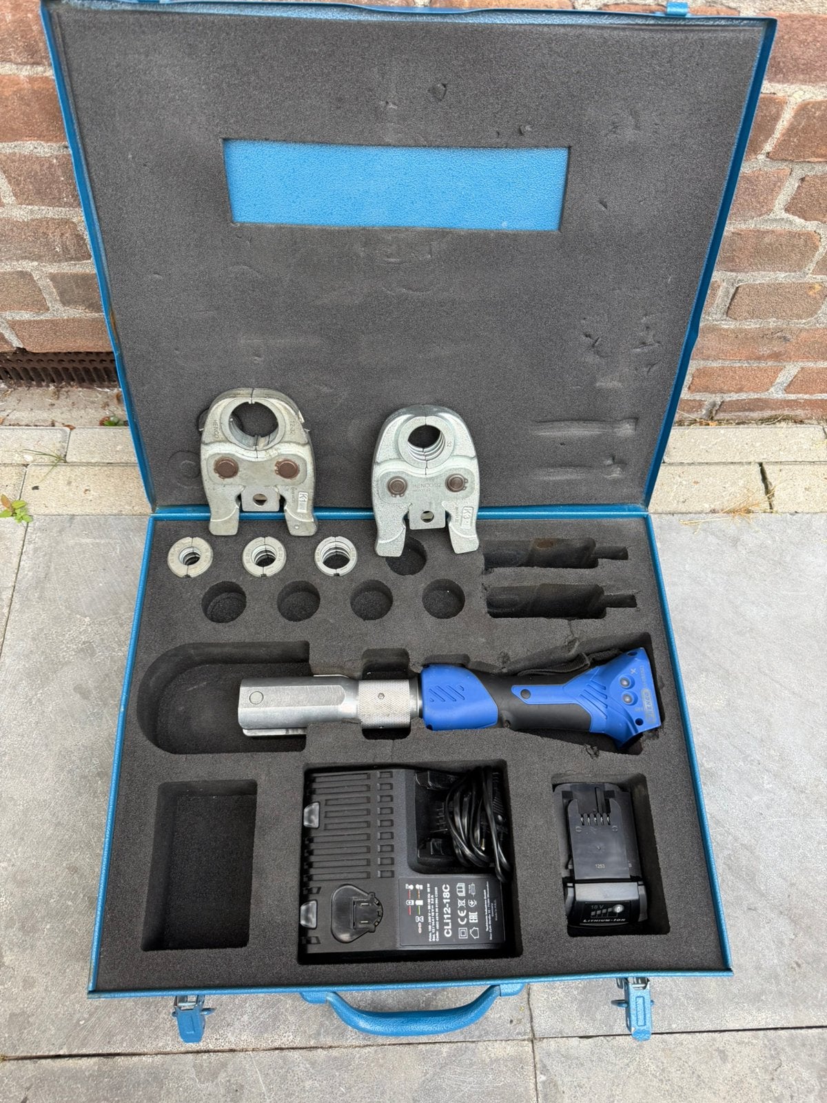 Henco mini 3 perstang compleet th16-20-26-32 ZGAN, Ophalen, Zo goed als nieuw