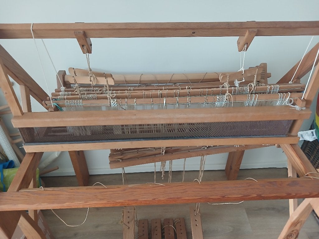 Weefgetouw compleet, Hobby en Vrije tijd, Ophalen, Gebruikt, Hout, Overige typen