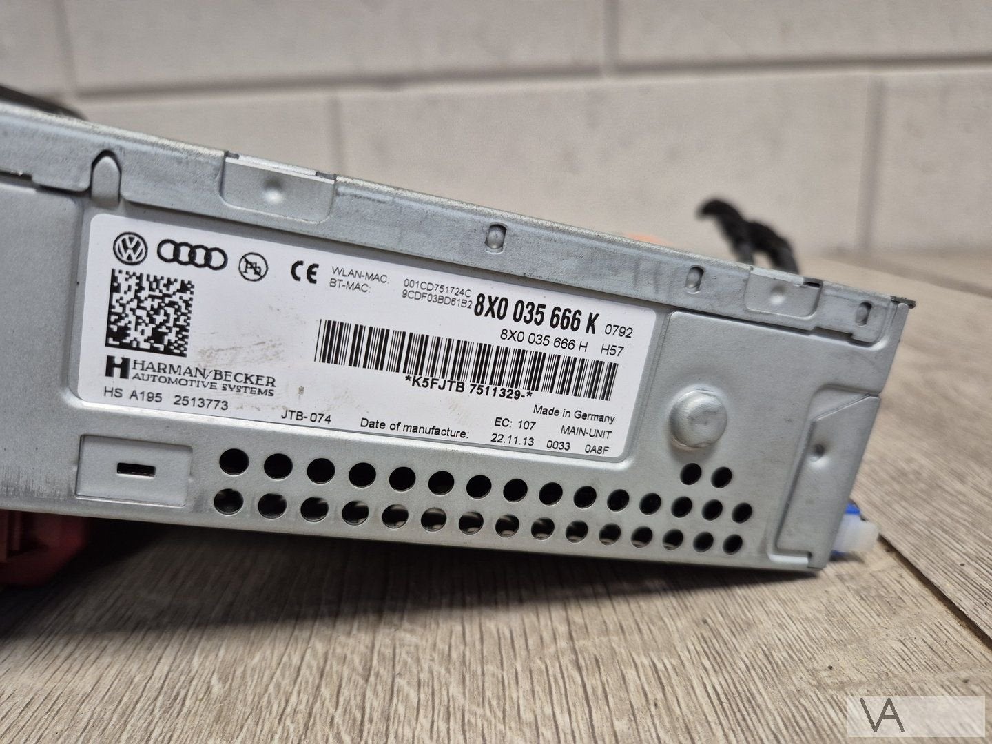Audi A1 8x 2010 -2017 radio navigatie module 8x0035666k €350, Auto-onderdelen, Gebruikt, -, -, -