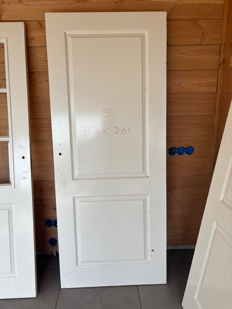 binnendeuren (4 stuks), Ophalen, Gebruikt, Binnendeur, 200 tot 215 cm