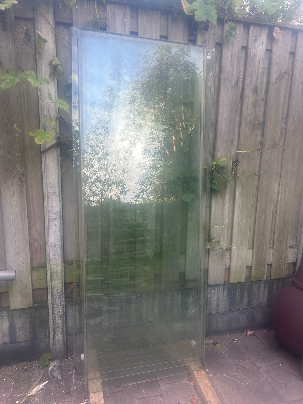 Gratis 4 glasplaten (gelaagd glas), Ophalen, Gebruikt, Minder dan 80 cm, 160 cm of meer