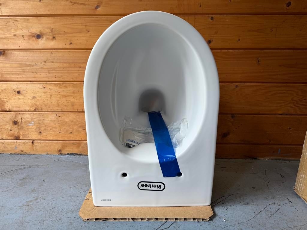 Nieuwe Geberit Luxe Hangtoilet Set – Compleet & Ongebruikt, Ophalen, Nieuw, Rvs, Toilet