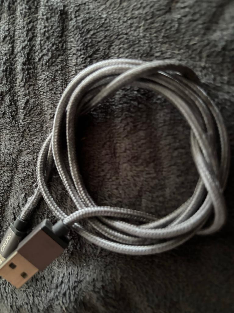 GRIXX USB naar Lightning kabel - Oplaadkabel iPhone/iPad, Ophalen of Verzenden, Zo goed als nieuw, Minder dan 2 meter, Overige kabels
