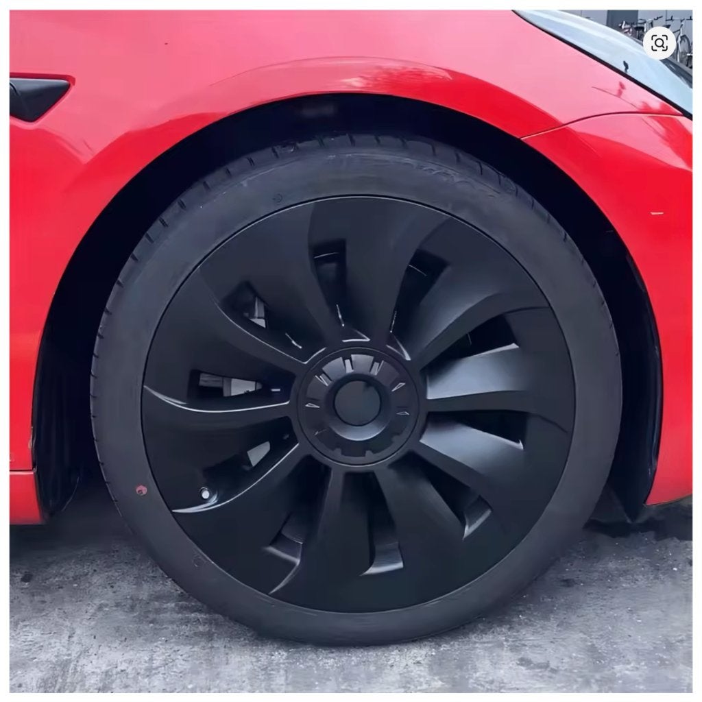 Tesla Model 3 wieldoppen 19 inch velgen matzwart model 2021, Ophalen of Verzenden, Nieuw