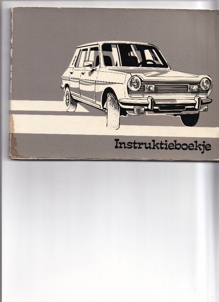 Instruktieboekje Simca 1100, Auto diversen, Ophalen of Verzenden