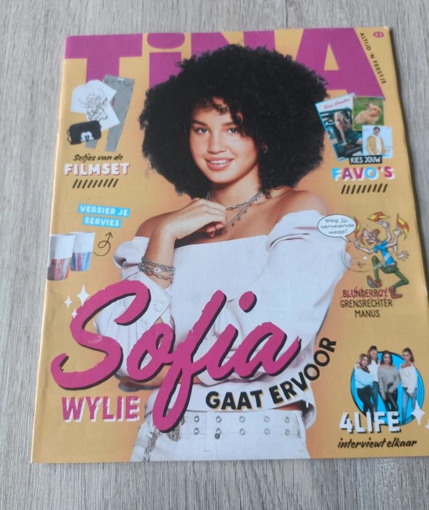 Tina Magazine - Sofia Wylie - Editie 23 - 3 juni 2021, Boeken, Verzenden, Gelezen, Damesbladen