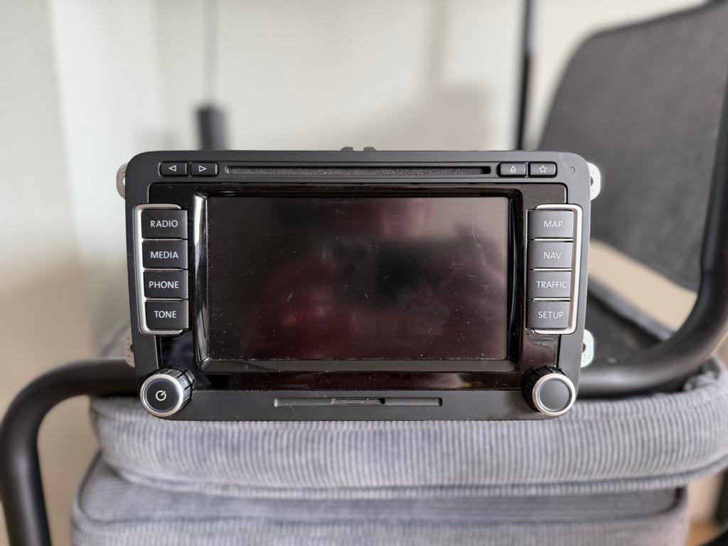 Volkswagen RNS 510 H radio navigatie incl. code, Ophalen of Verzenden, Gebruikt