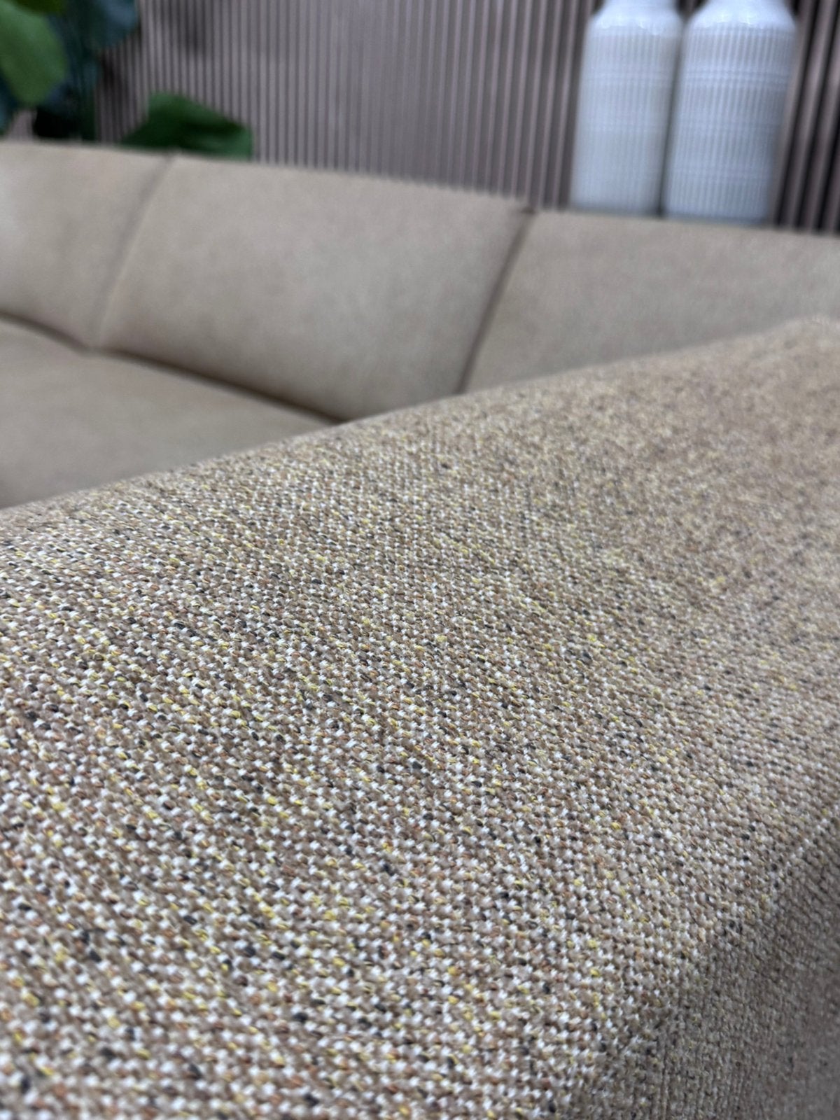 ZGAN | Montel Soul Design Hoekbank - Mustard - 305 x 225, Huis en Inrichting, -, -, Hoekbank, 300 cm of meer