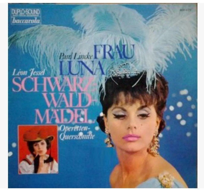 Paul Lincke Léon Jessel Frau Luna Schwarzwaldmädel LP, Gebruikt, Overige typen, Ophalen of Verzenden, 12 inch