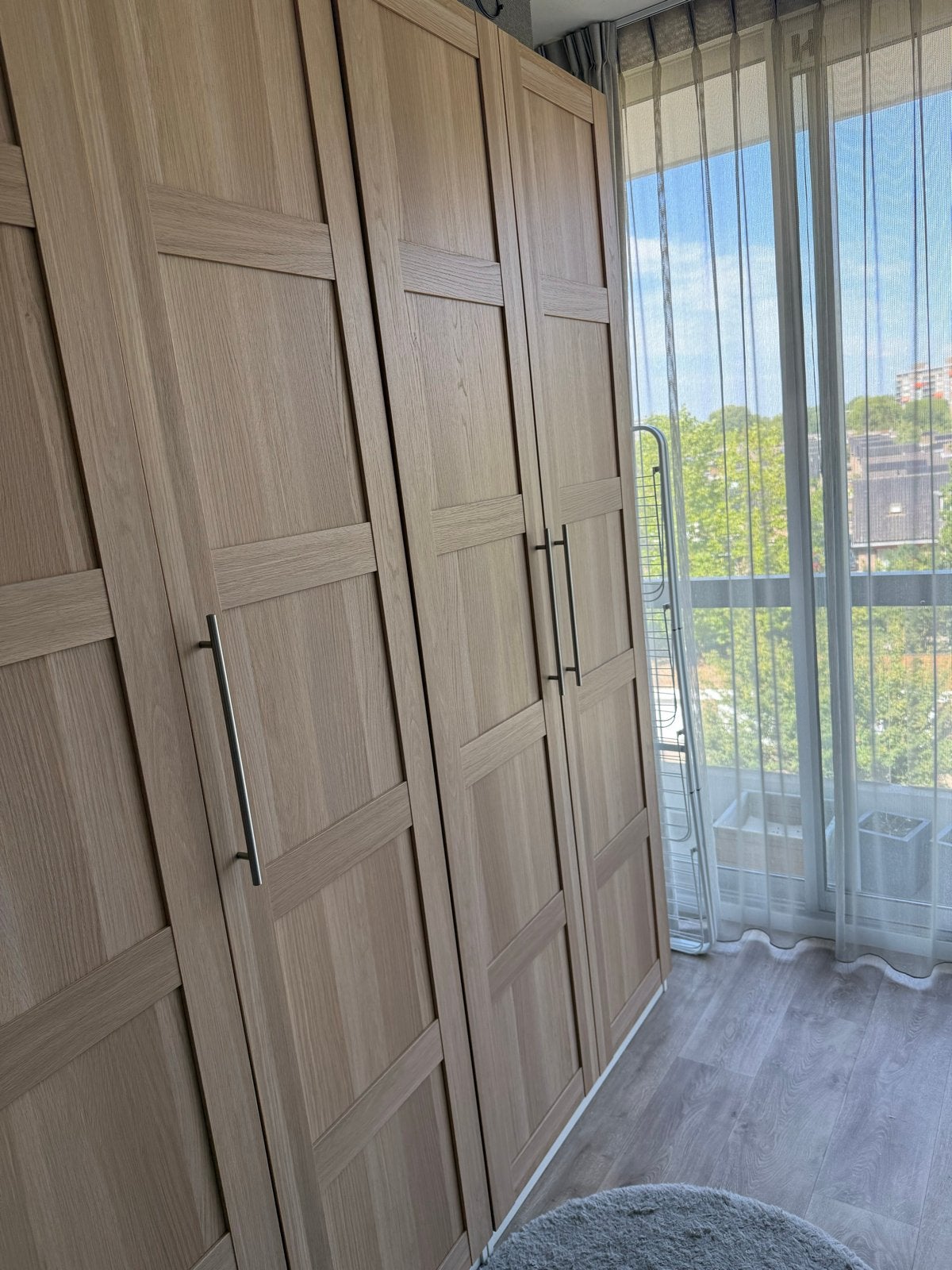 IKEA PAX kast 100x60x236cm met deuren, zonder indeling, Ophalen, 200 cm of meer, 50 tot 100 cm, Zo goed als nieuw