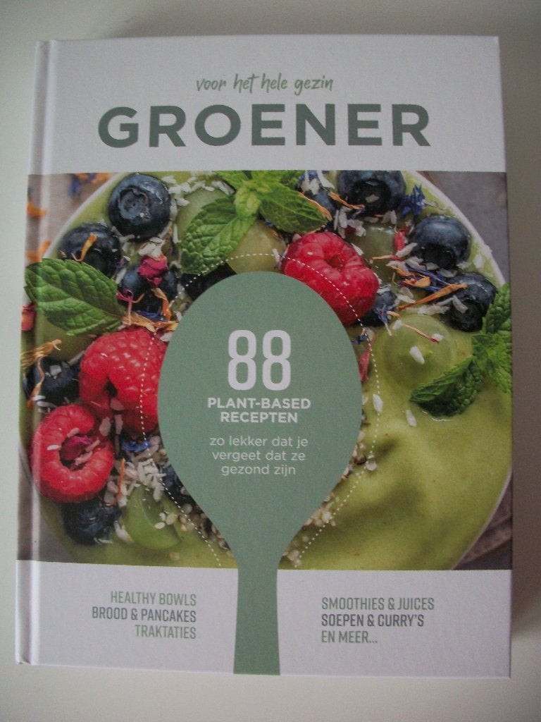 Groener 88 Plant-bases recepten - Patricia Lautenschutz Nieu, Boeken, Patricia Lautenschutz, Ophalen of Verzenden, Zo goed als nieuw
