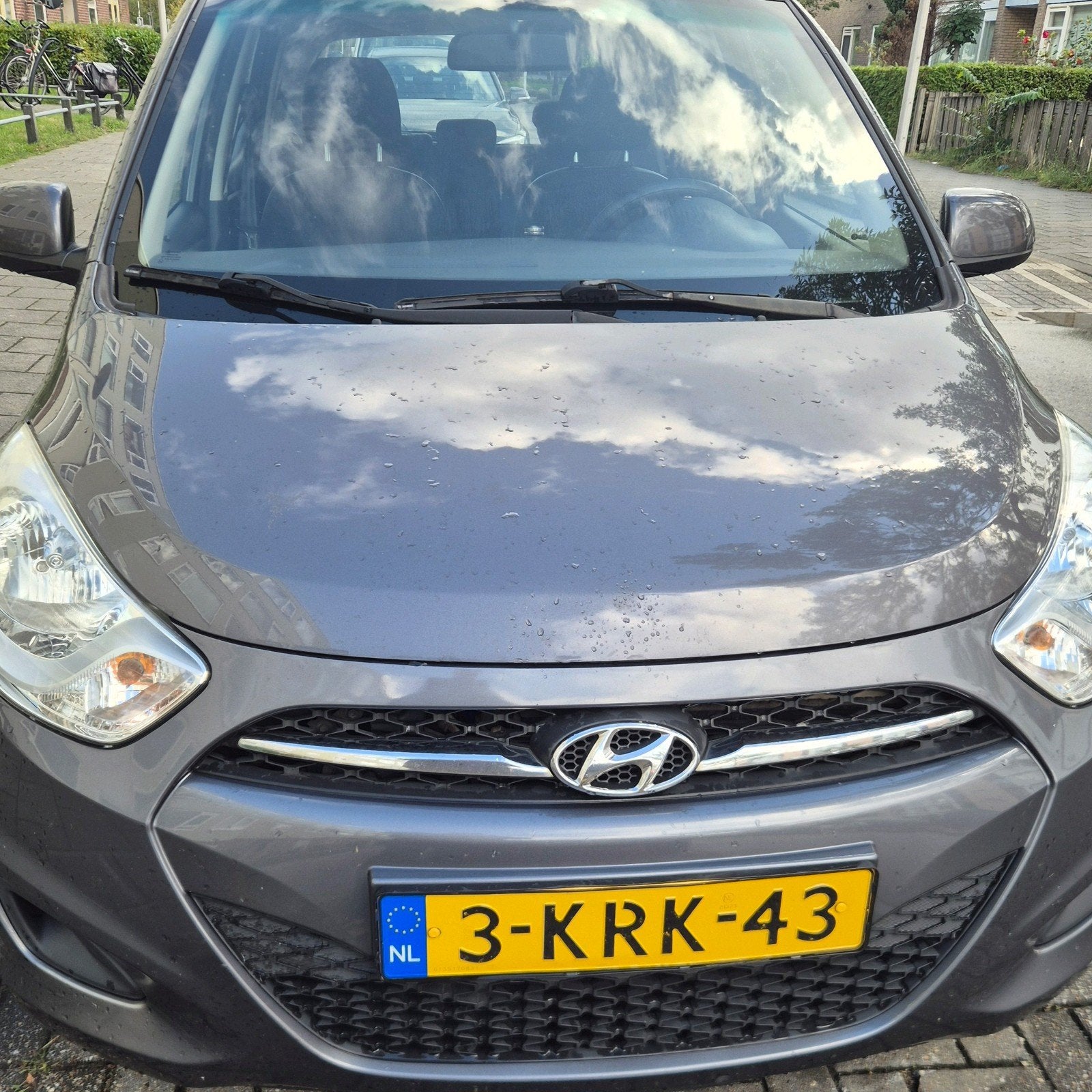 Hyundai i10 1.0 5DR 2013 Grijs, Voorwielaandrijving, 31 €/maand, 400 kg, Origineel Nederlands