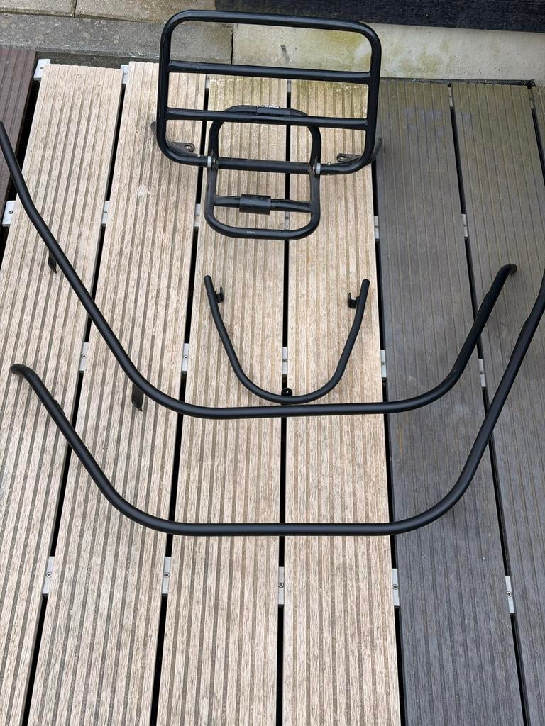 Sierbeugel set glans zwart voor AGM VX50, BTC Riva, Fietsen en Brommers, Brommeronderdelen | Scooters, Ophalen, Gebruikt, Overige typen