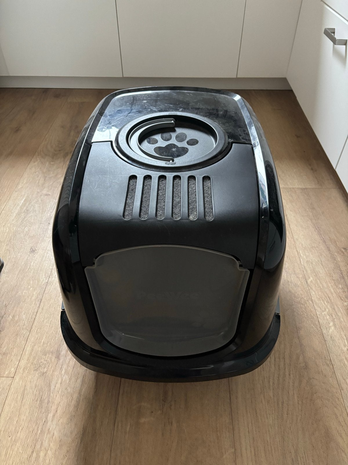 Peewee Ecodome kattenbak, Dieren en Toebehoren, Ophalen, Gebruikt, Gesloten