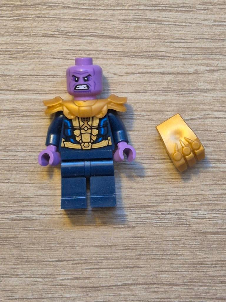 LEGO Marvel Thanos sh1044 minifiguur, Ophalen of Verzenden, Zo goed als nieuw