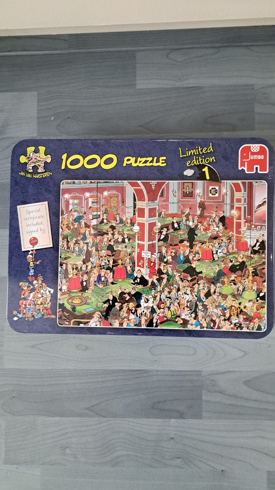 Jan van Haasteren puzzel, Hobby en Vrije tijd, Denksport en Puzzels, Ophalen, 500 t/m 1500 stukjes, Zo goed als nieuw