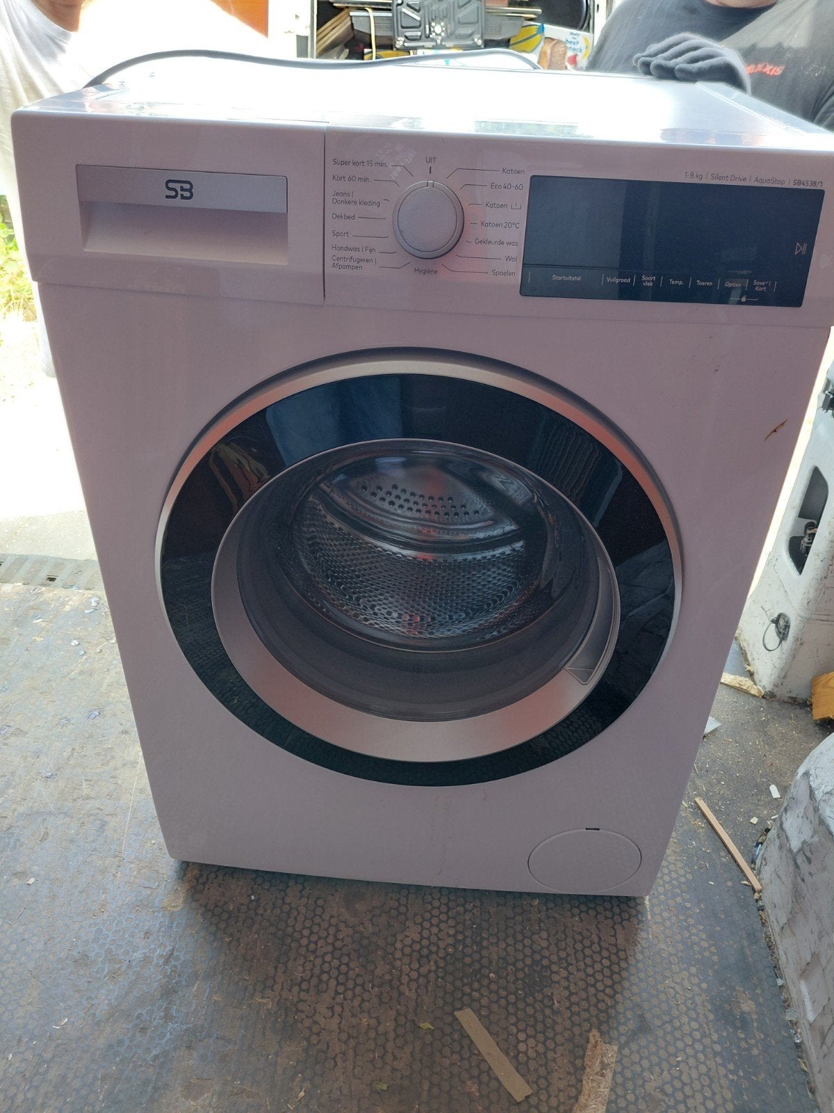 SB Wasmachine 7 kg - Voorlader - Diverse programma's, Witgoed en Apparatuur, Wasmachines, Ophalen of Verzenden