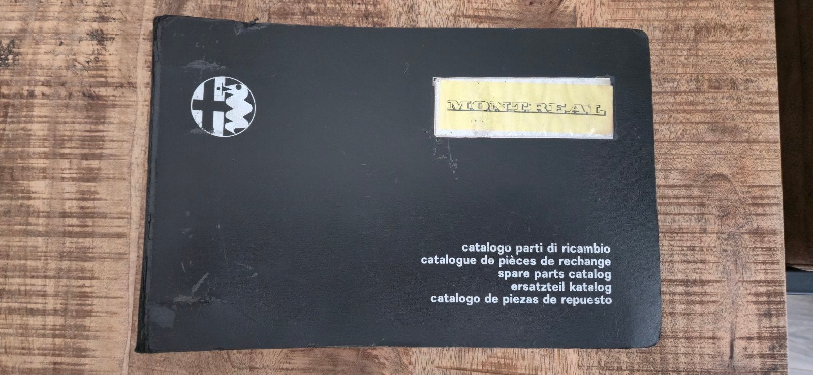 Origineel Alfa Romeo Montreal Onderdelenboek, Ophalen of Verzenden, Gelezen, Alfa Romeo, Alfa Romeo S.p.A.