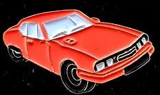 Citroën SM Maserati pin- oranje, Verzamelen, Verzenden, Nieuw, Transport, Speldje of Pin