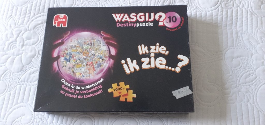 wasgij puzzel 1000 stukjes, Ophalen, 500 t/m 1500 stukjes, Zo goed als nieuw