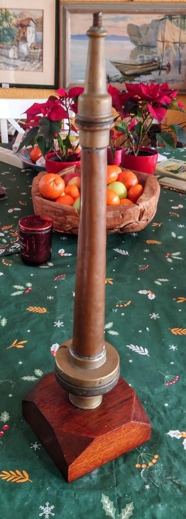 ~1920 bronzen brandweerslang nozzle / tip, Antiek en Kunst, Antiek | Woonaccessoires, Ophalen of Verzenden