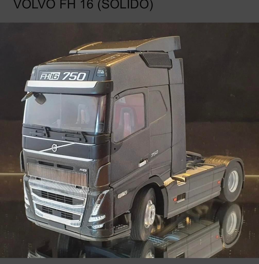 Volvo FH 16-750 PK Solido 1:24 Model Truck, Hobby en Vrije tijd, Ophalen of Verzenden, Nieuw, Bus of Vrachtwagen, Overige merken