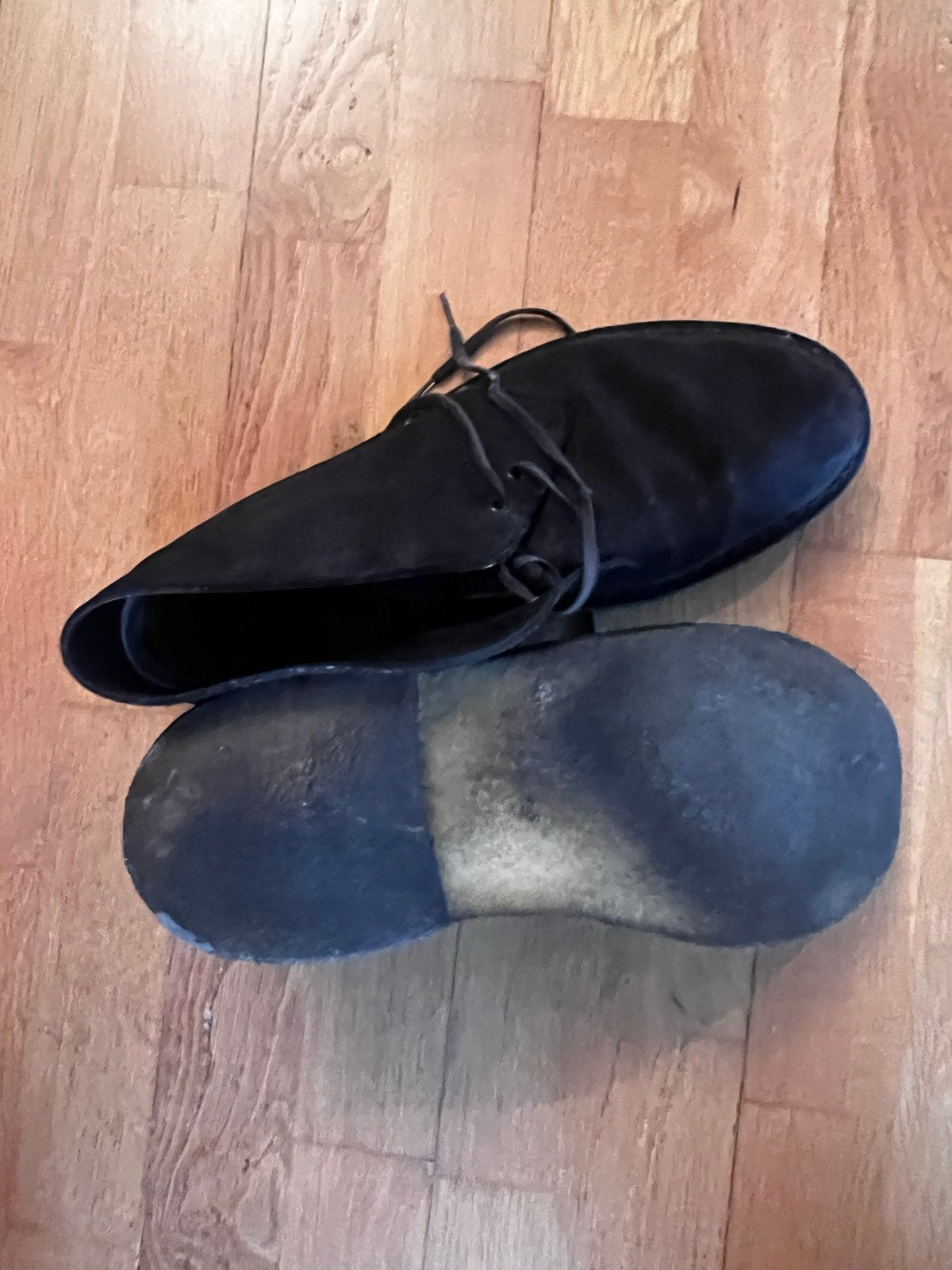 Clarks Originals Desert Boots - Zwart Suède, Kleding | Heren, Ophalen of Verzenden, Gedragen, Zwart, Boots