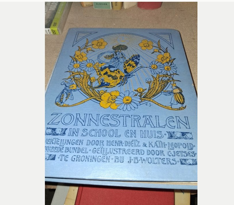 Zonnestralen in School en Huis - Oude Editie, Gelezen, Ophalen of Verzenden, Sprookjes, Henr. Dietz & Kath. Leopold