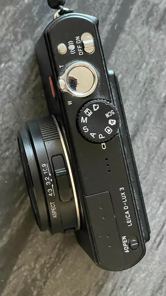 Leica D-Lux 3 Digitale Compact Camera - Zwart, Audio, Tv en Foto, Fotocamera's Digitaal, Compact, Ophalen of Verzenden, Zo goed als nieuw