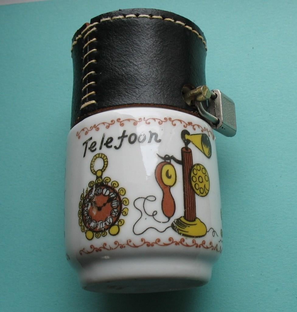Vintage spaarpot, Ophalen of Verzenden, Gebruikt, Steen, Aardewerk of Keramiek, Overige thema's