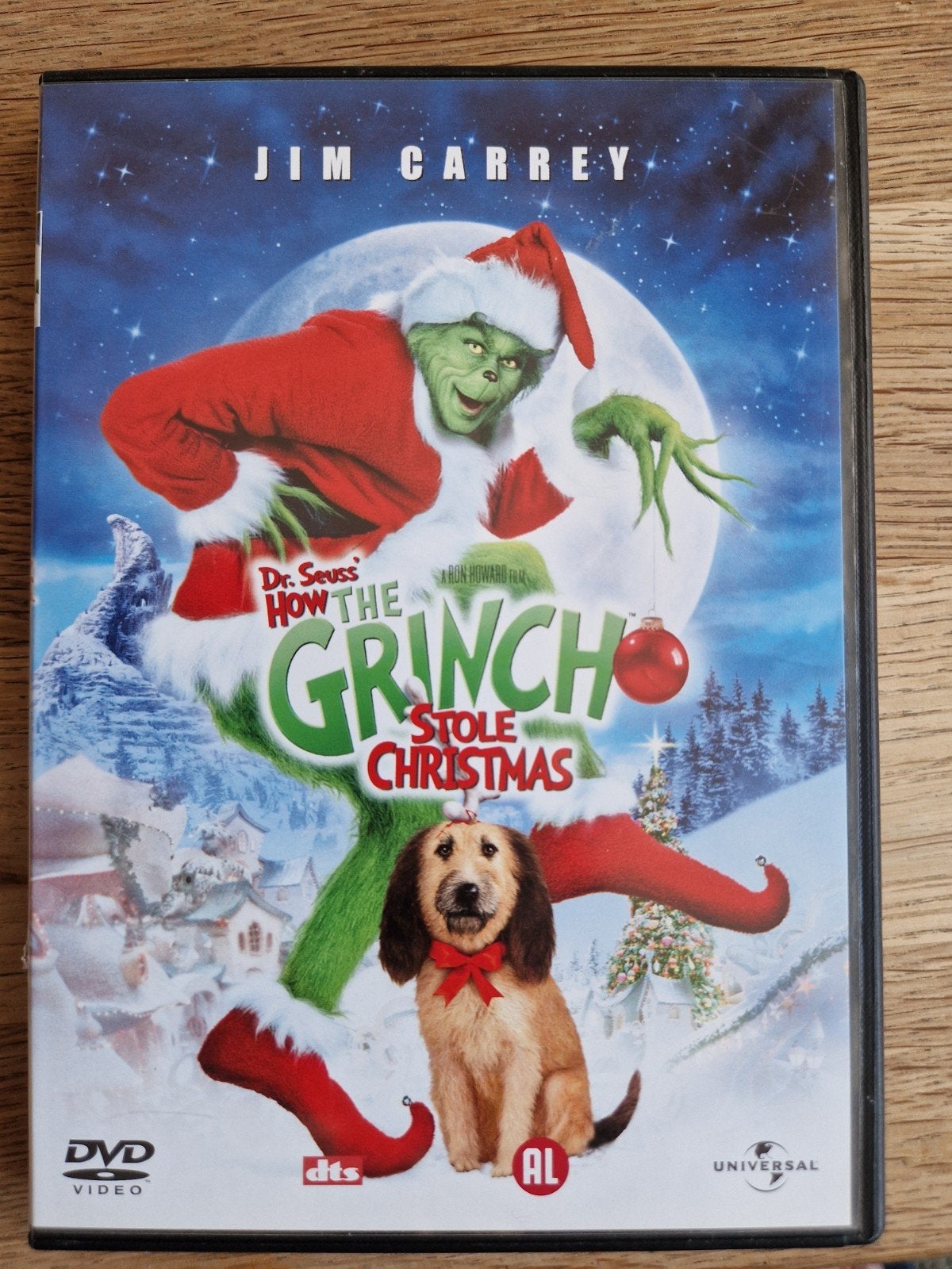 The grinch , jim carrey, Alle leeftijden, Ophalen of Verzenden, Zo goed als nieuw