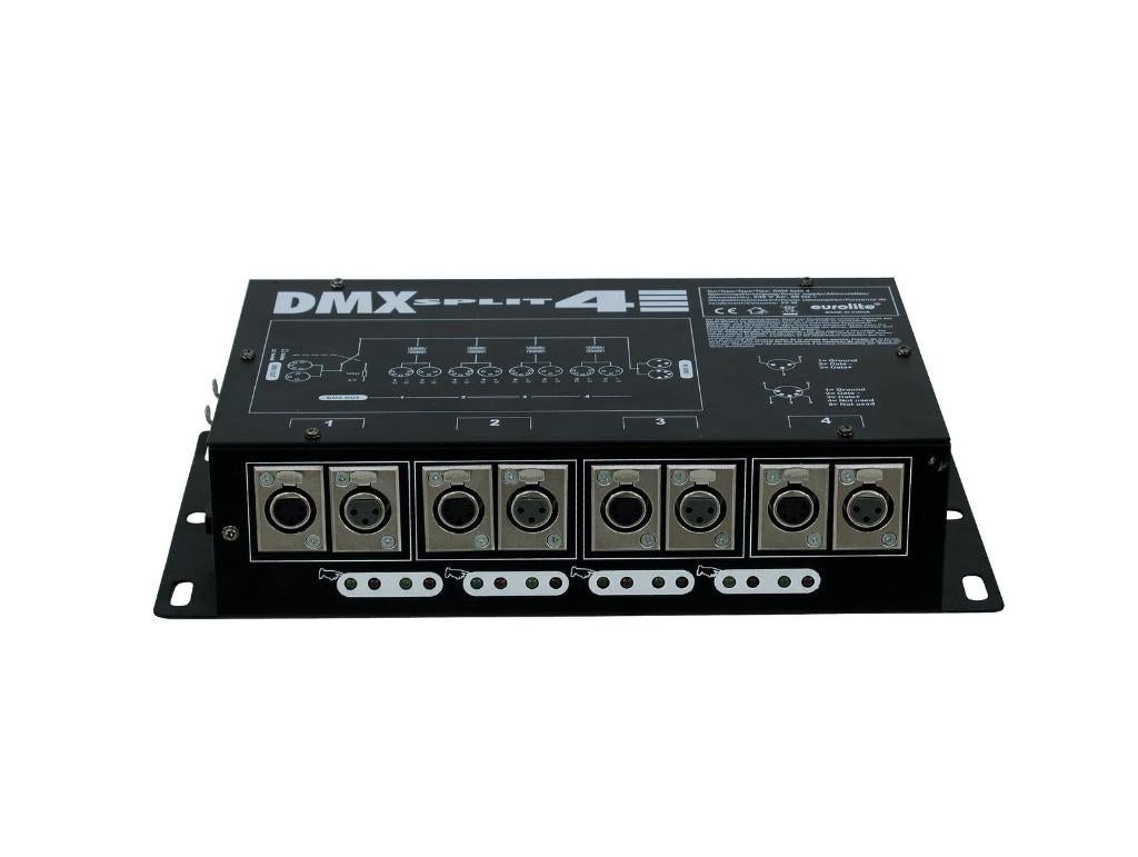 EUROLITE DMX Split 4 Splitter, Geluidgestuurd, ., Nieuw, Ophalen of Verzenden