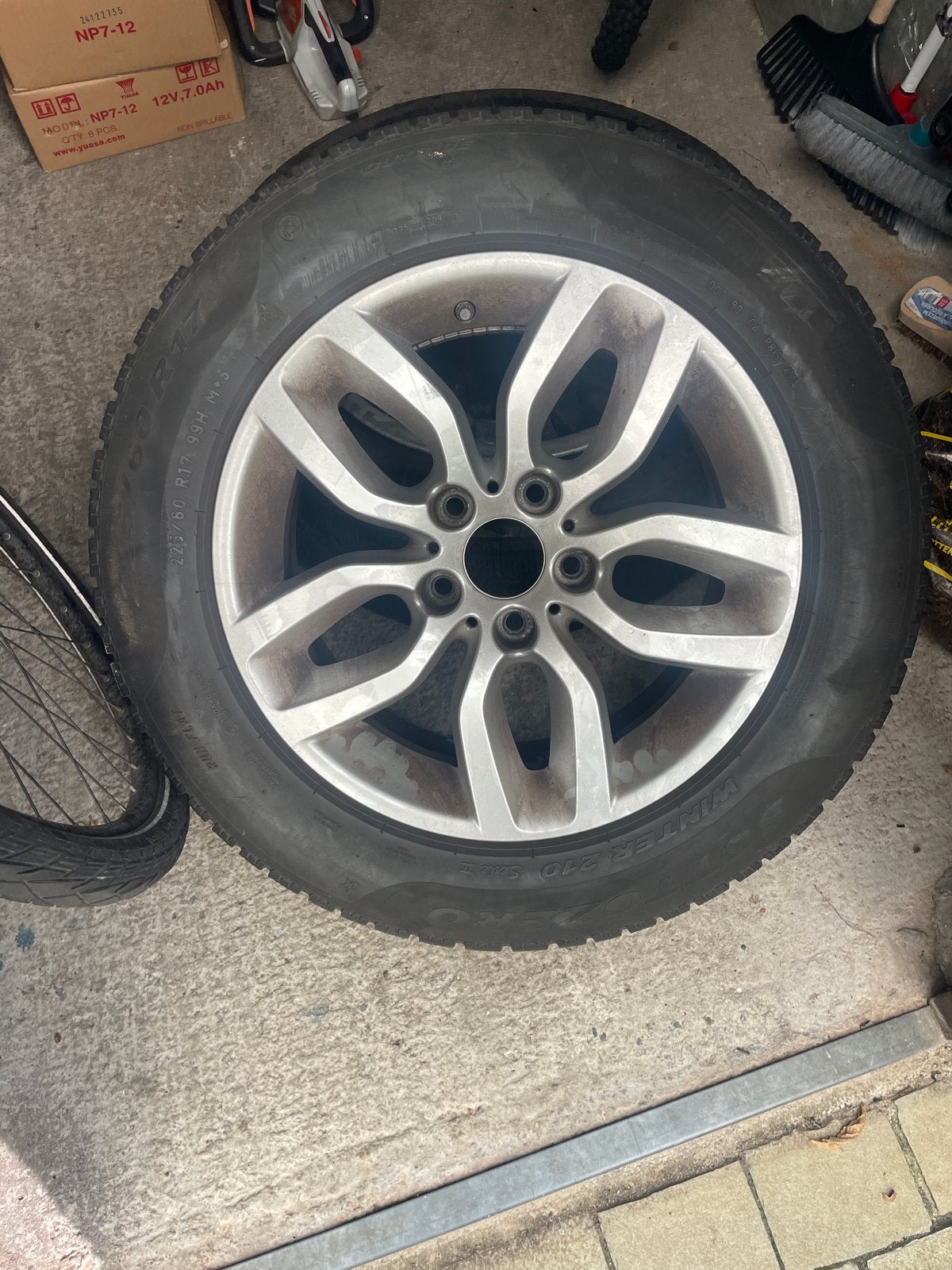 17 inch velgen met banden voor BMW, Opel, VW Transporter, Auto-onderdelen, Ophalen, Gebruikt, Banden en Velgen, 17 inch