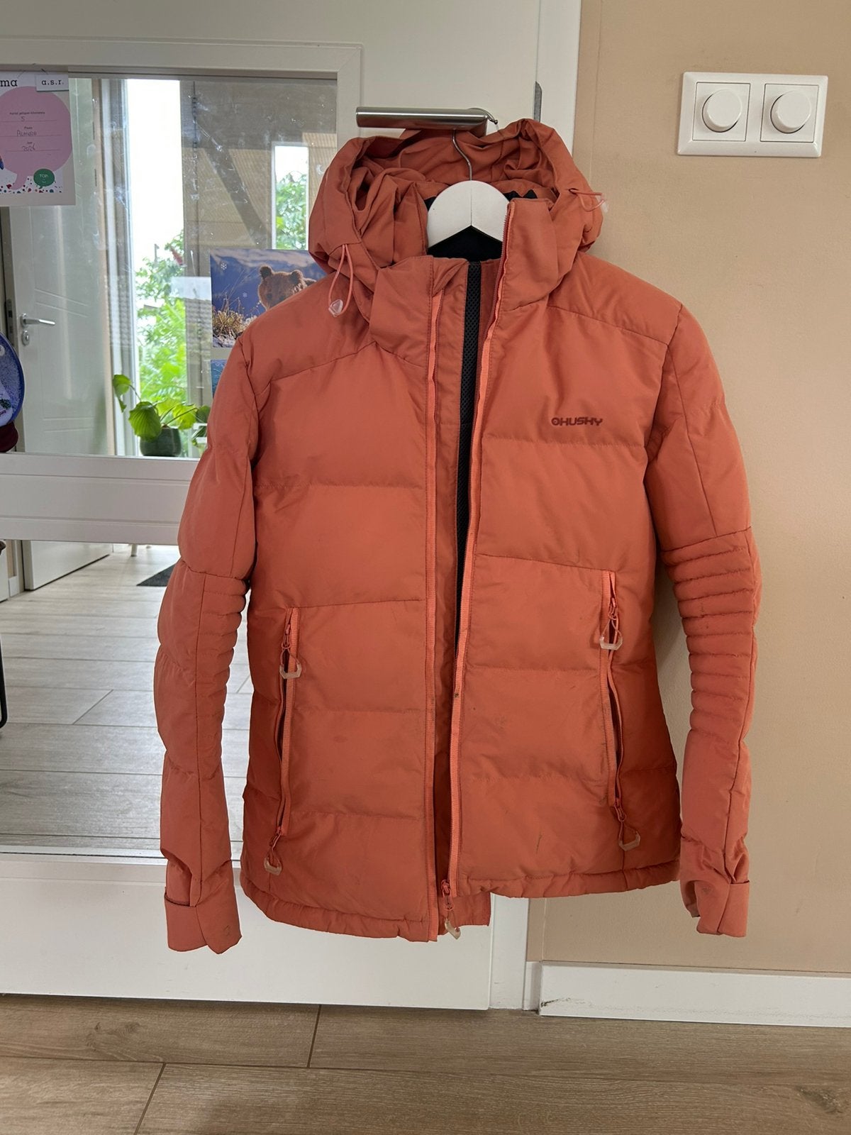 Winter (sport) jas Huskey faded orange valt als S/36, Ophalen of Verzenden, Zo goed als nieuw, Maat 36 (S), Jack