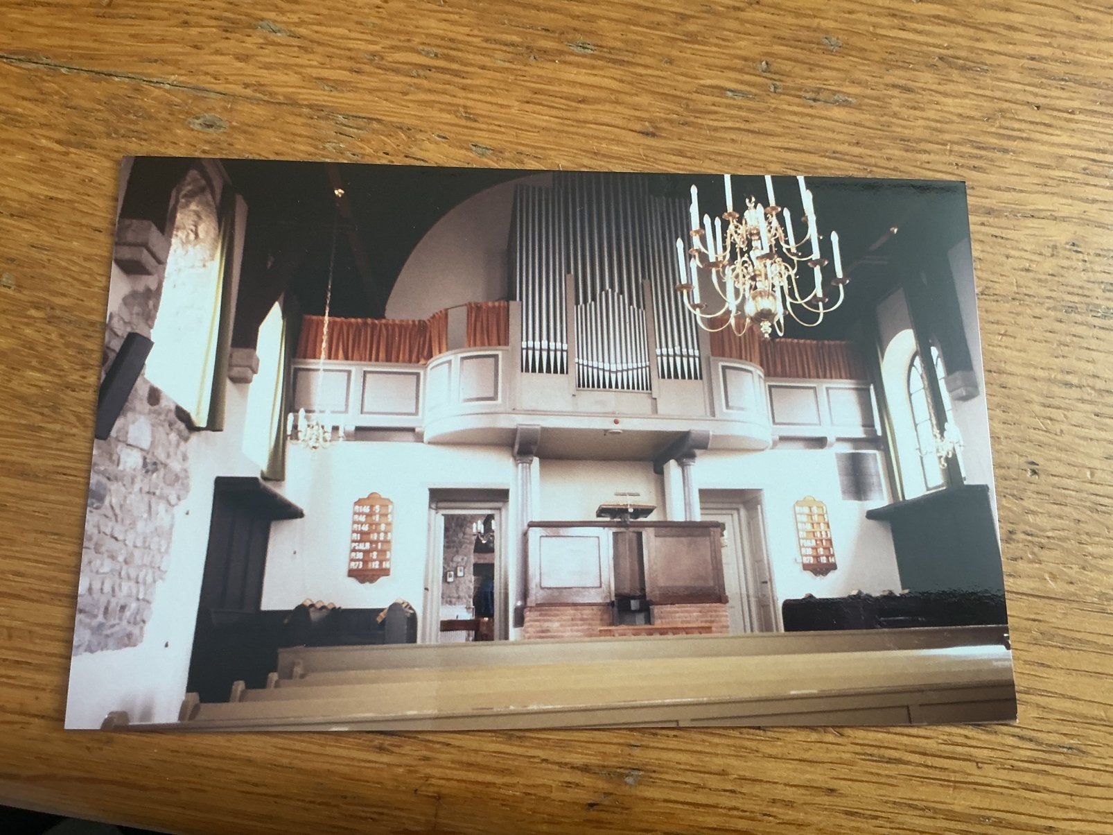 C3295 Andelst kerk, Ophalen of Verzenden, Voor 1940, Zo goed als nieuw