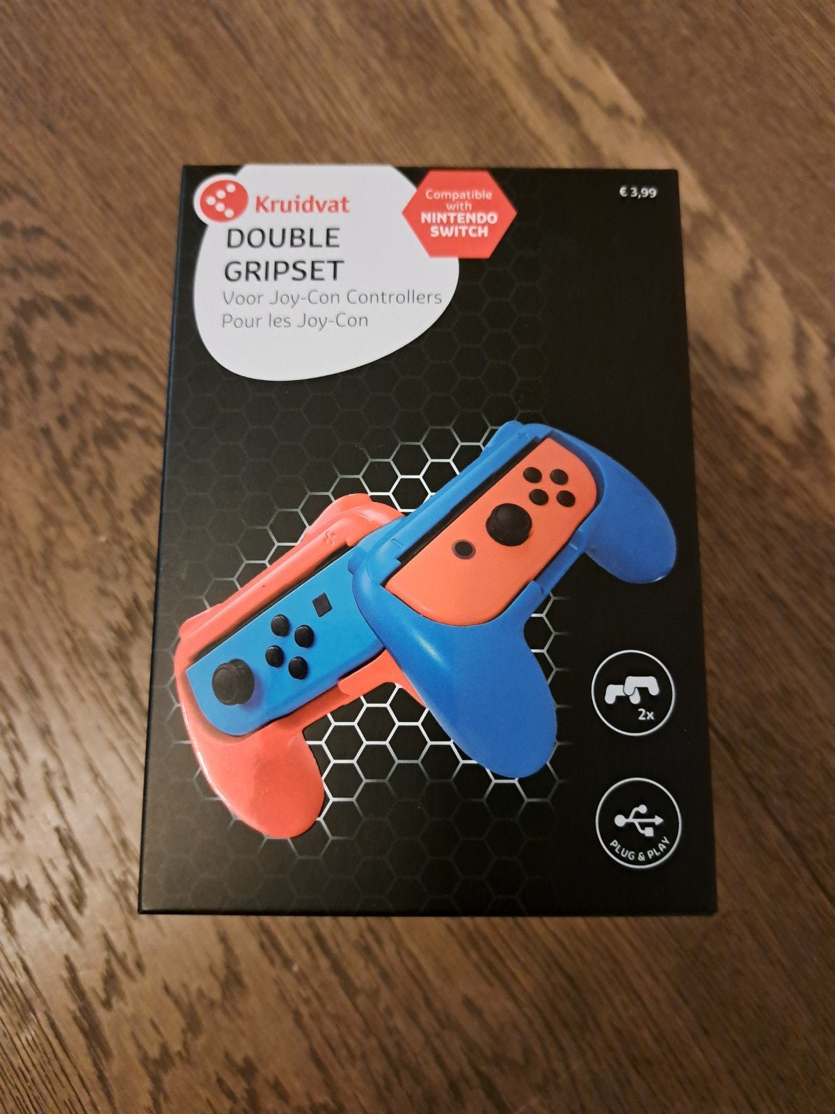 Nintendo switch gripset voor joy-con controllers, Overige genres, 1 speler, Nieuw, Ophalen of Verzenden
