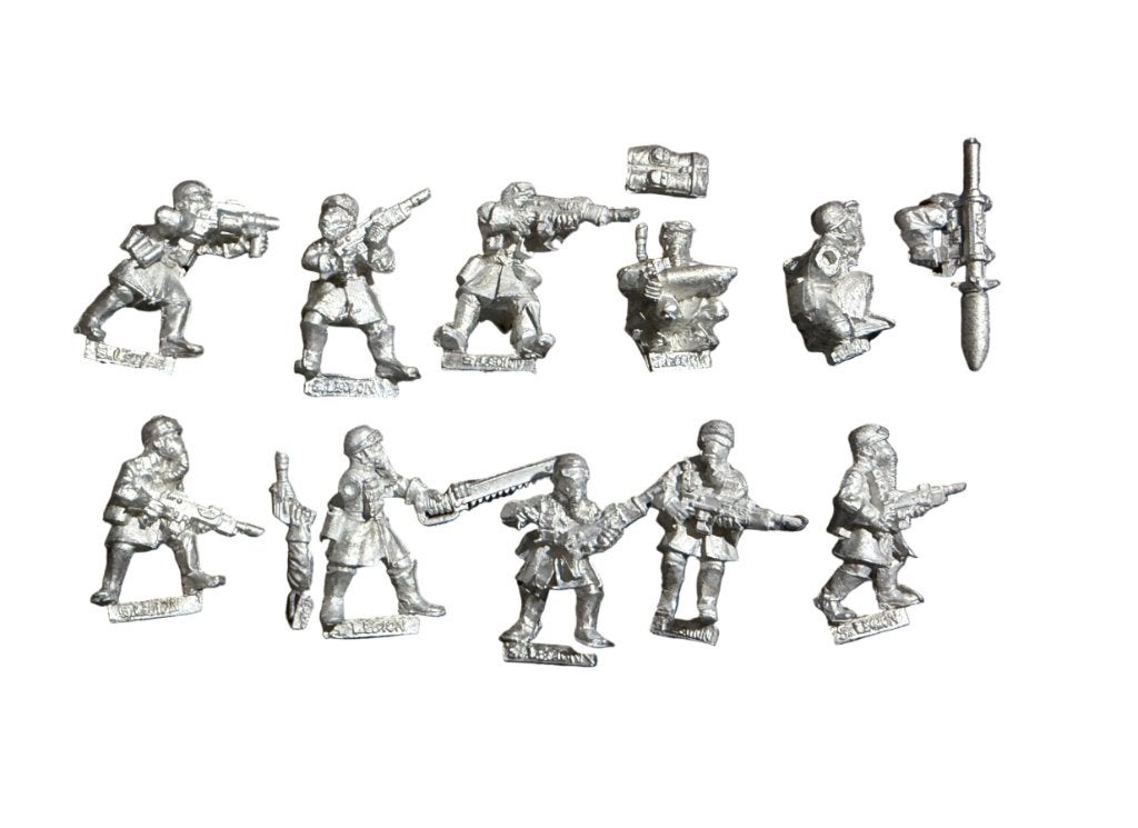 Warhammer 40K Astra Militarum Steel Legion Squad, ., Warhammer, Ophalen of Verzenden, Zo goed als nieuw