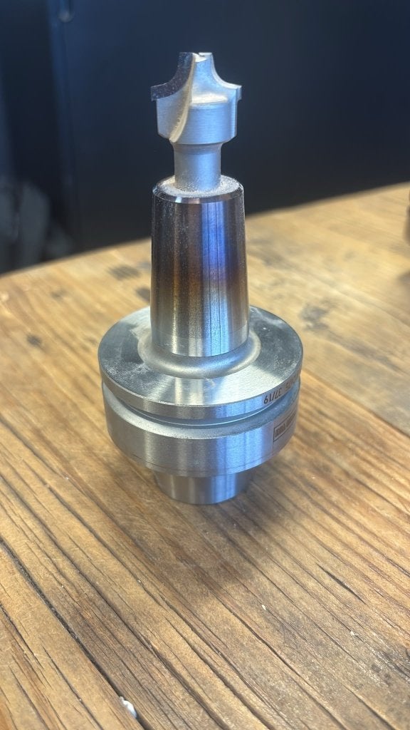 HSK-63/F D:12 A:75 incl diamant radius frees. Z.G.A.N., Doe-het-zelf en Verbouw, Gereedschap | Machine-onderdelen en Toebehoren