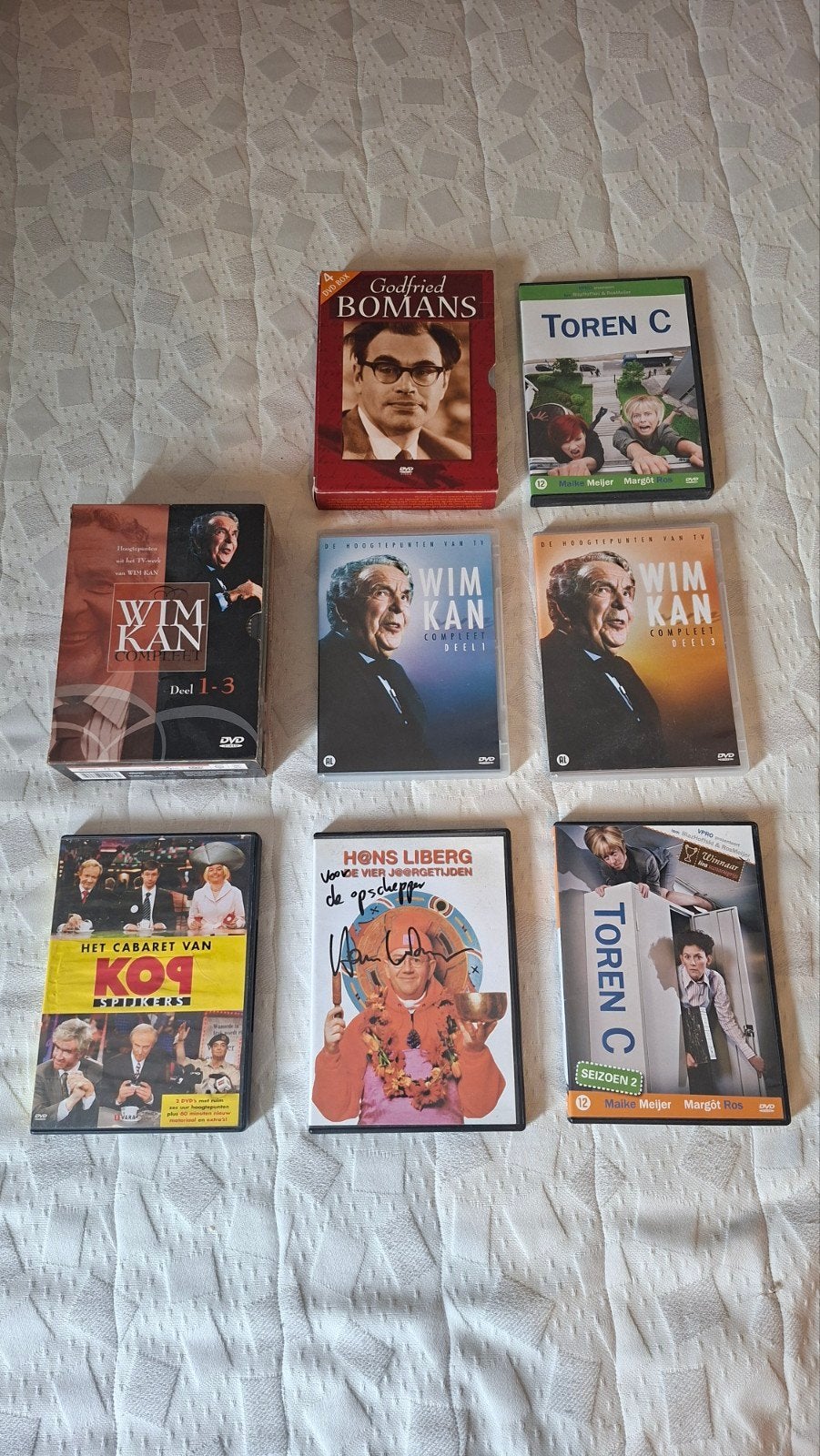 Cabaret en satire DVD's, Gebruikt, Wim Kan, Nederlands, Gesigneerd