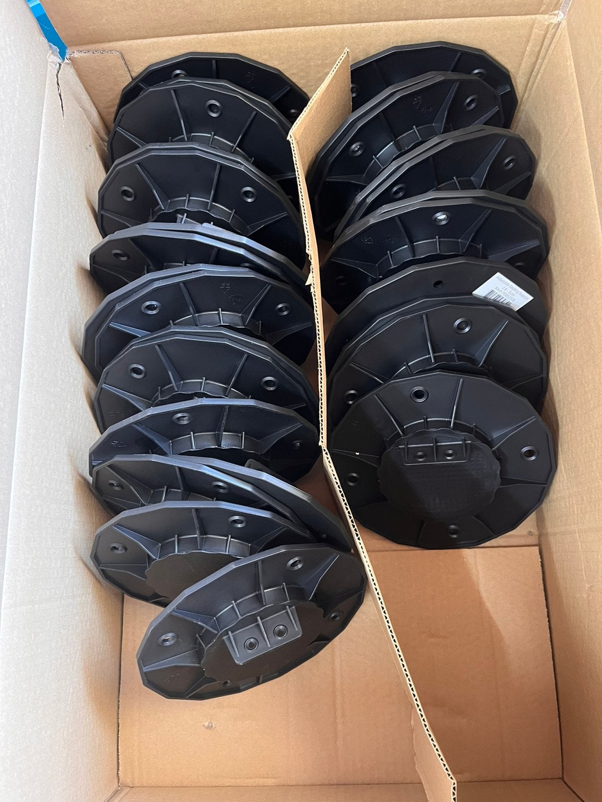 Wovar Verstelbare Terrasdrager 1.8-3 cm - 27 stuks, Ophalen, Nieuw, Kunststof