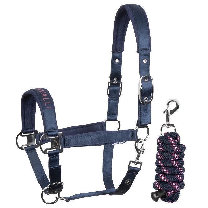 Harry’s horse halsterset dc Purple passion nieuw, Ophalen, Nieuw, Zacht onderlegd, Shetlander