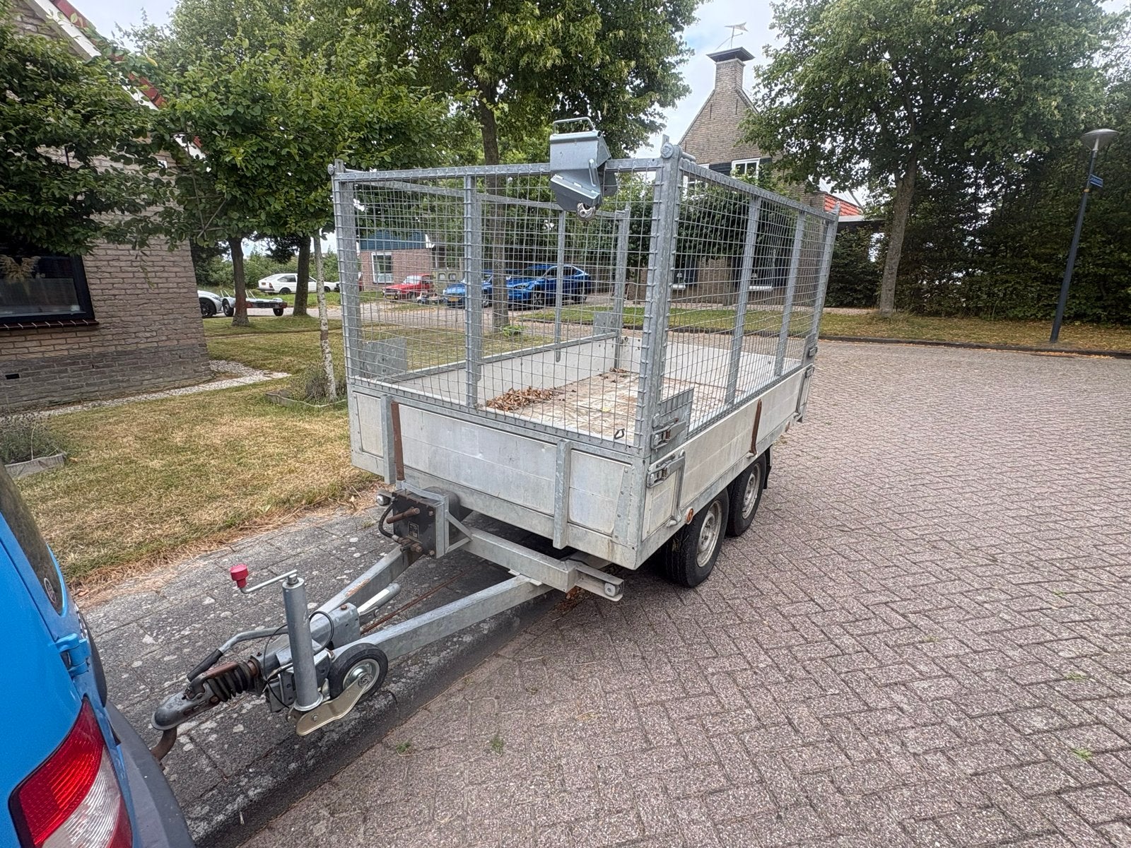 TEKA kipper 2000 kg 3-zijdig 275x160, Ophalen, Gebruikt