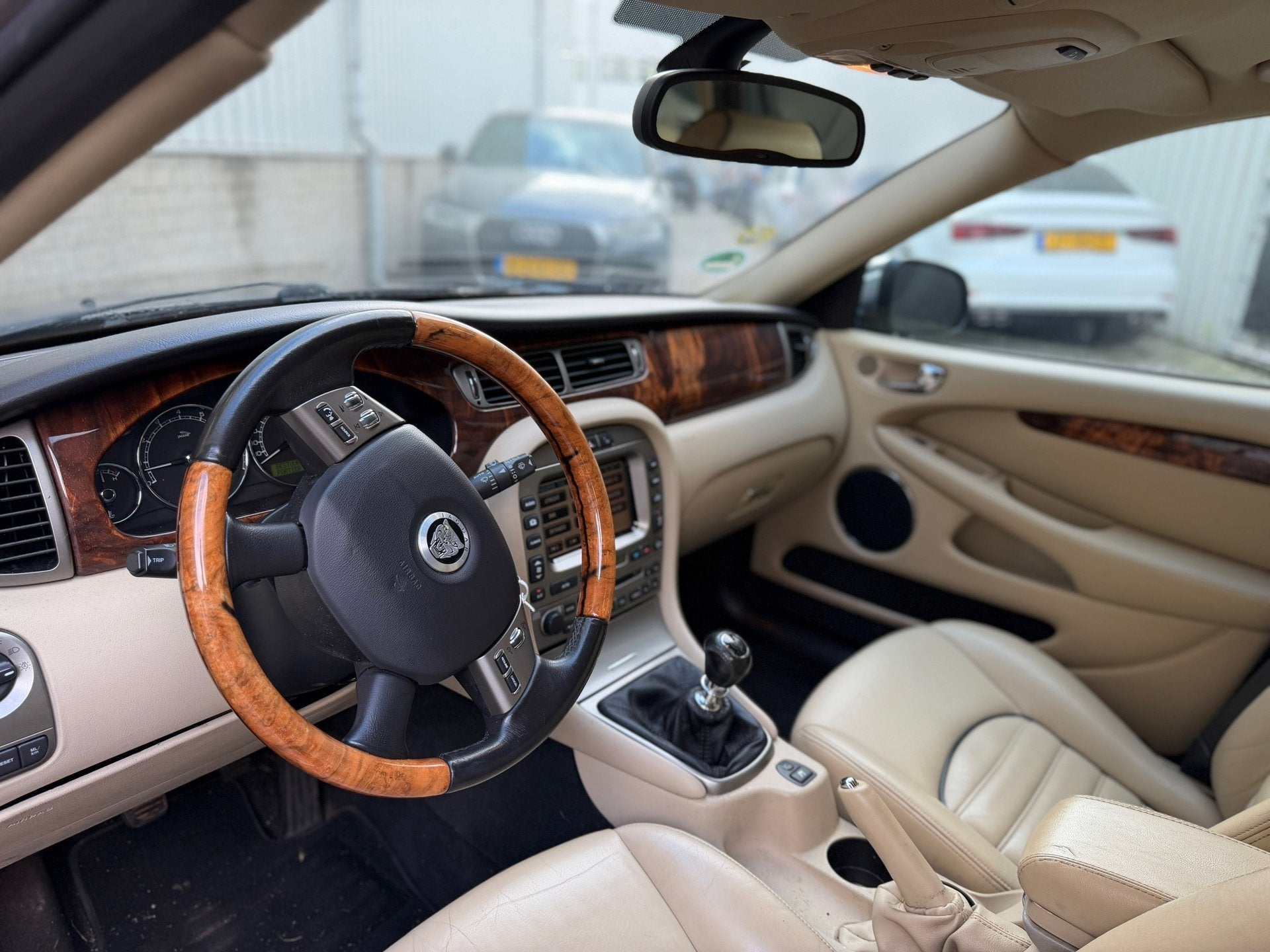 Jaguar X-type Estate 2.5 V6 Leder Stoelverwarming Houtenstuu, Auto's, Jaguar, 196 pk, Gebruikt, 2495 cc, Handgeschakeld