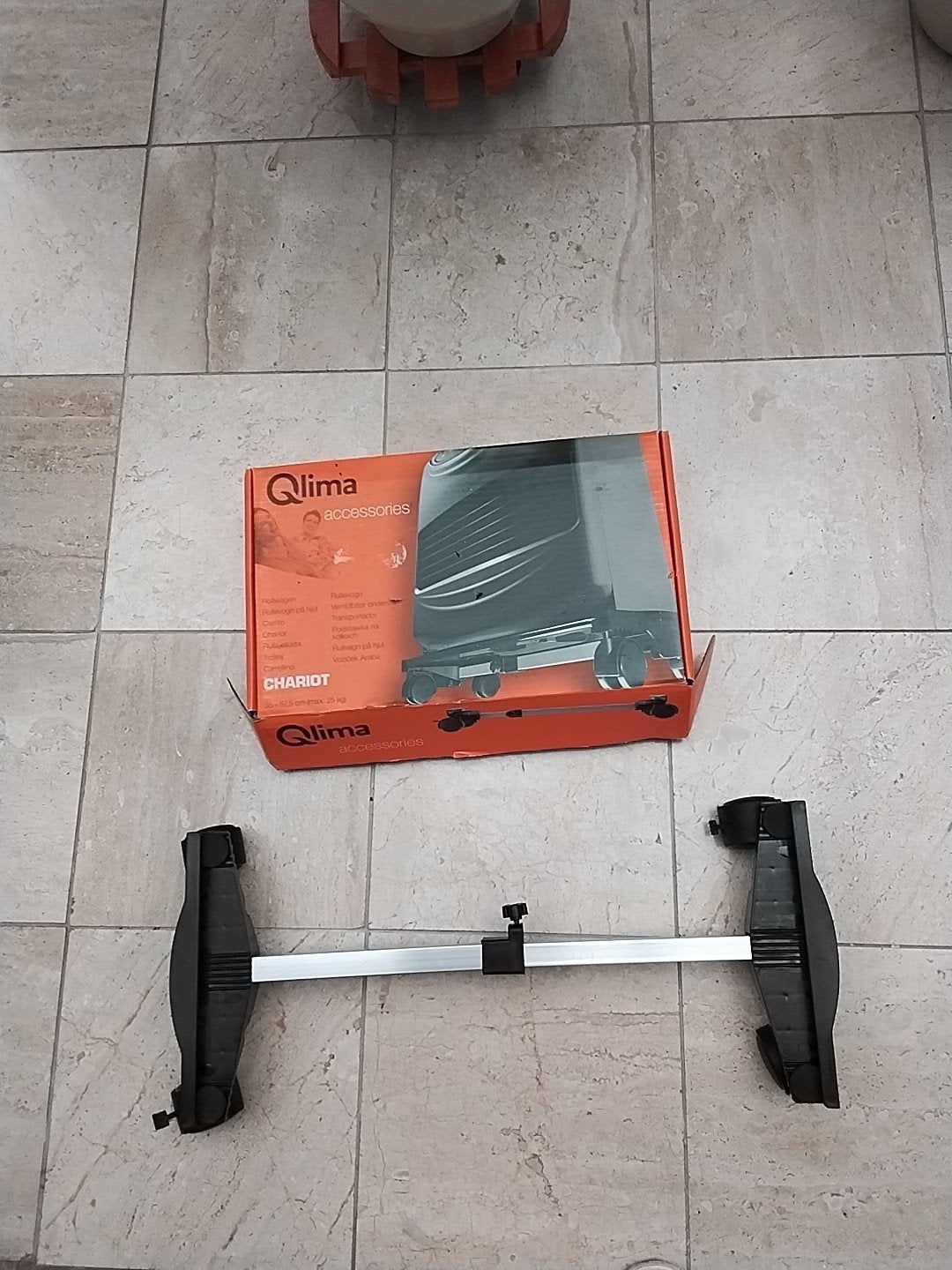 Qlima Chariot accessoires - Verrijdbaar onderstel, Ophalen, Nieuw