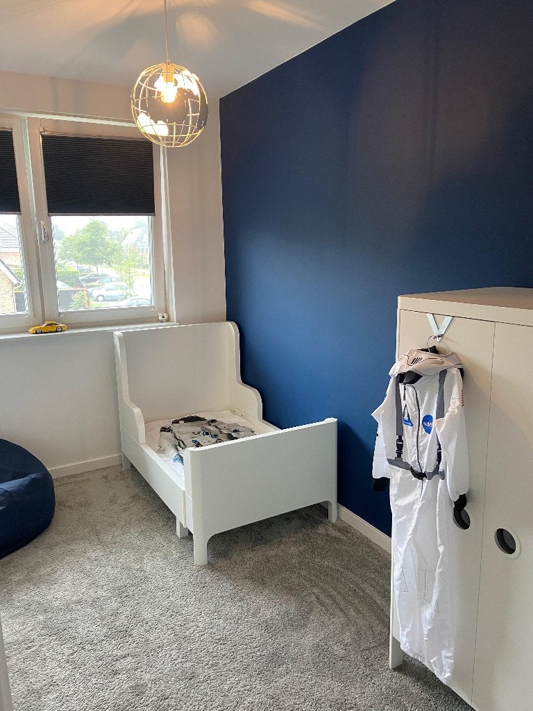 Kinderslaapkamer BUSUNGE Ikea Wit (Bed | Kast | Ladekast), Kinderen en Baby's, Kinderkamer | Complete kinderkamers, Ophalen, Gebruikt