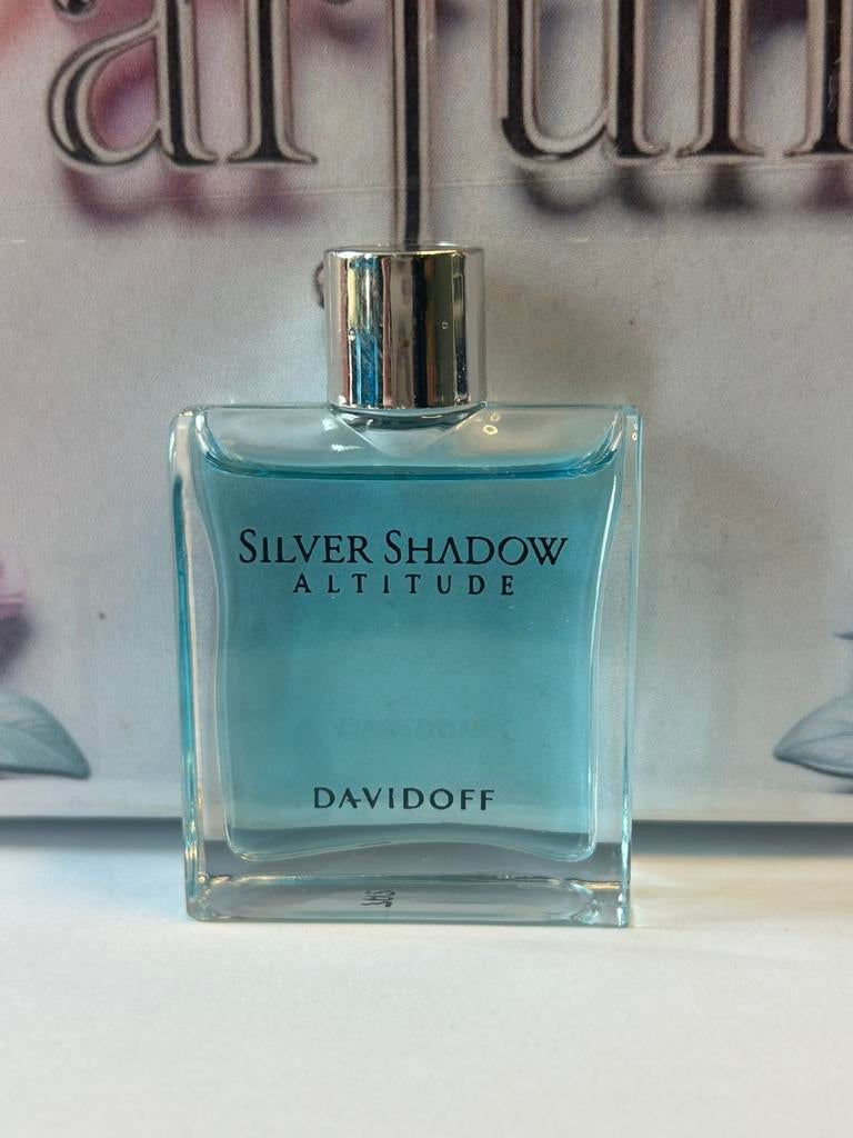 Davidoff - silver shadow altitude miniature 7,5ml edt, Ophalen of Verzenden, Nieuw, Miniatuur, Gevuld