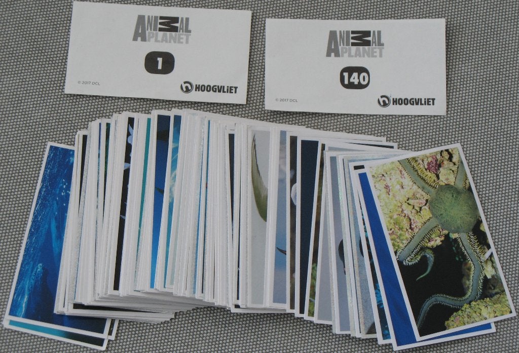 3 complete sets stickers Tech, Ocean buddies, Dino's, Albert Heijn, Ophalen of Verzenden