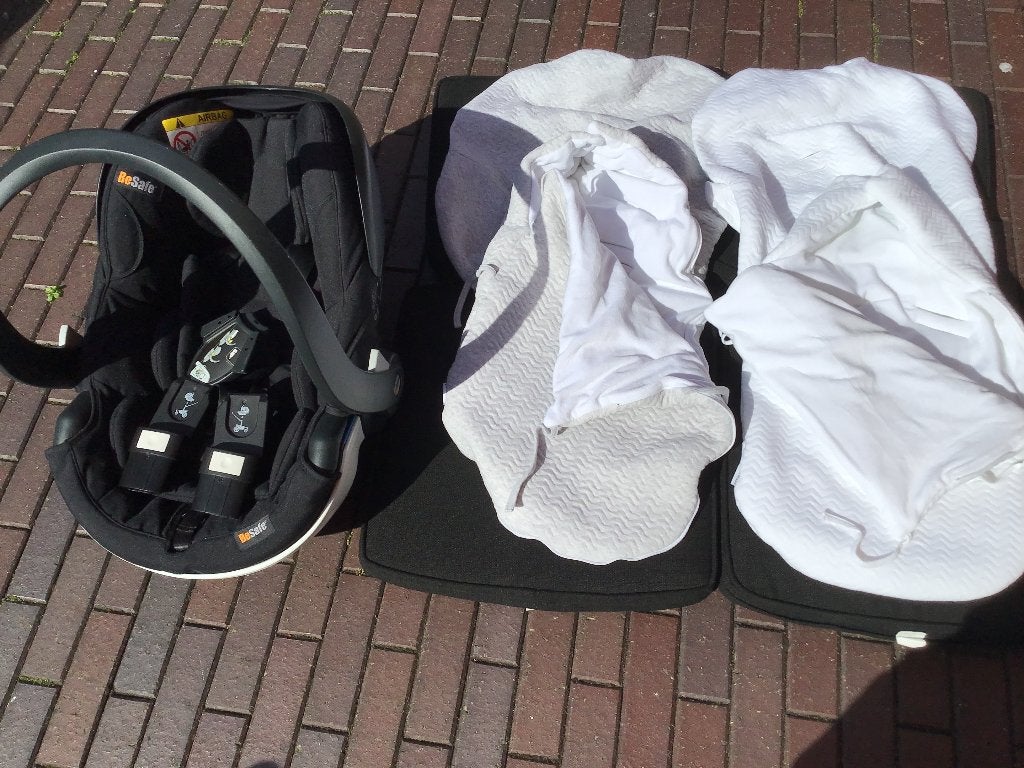 Autostoeltje, 0-6 mnd, BeSafe, IZI Go Modular, Overige methoden, Zo goed als nieuw, 0 t/m 13 kg, Ophalen