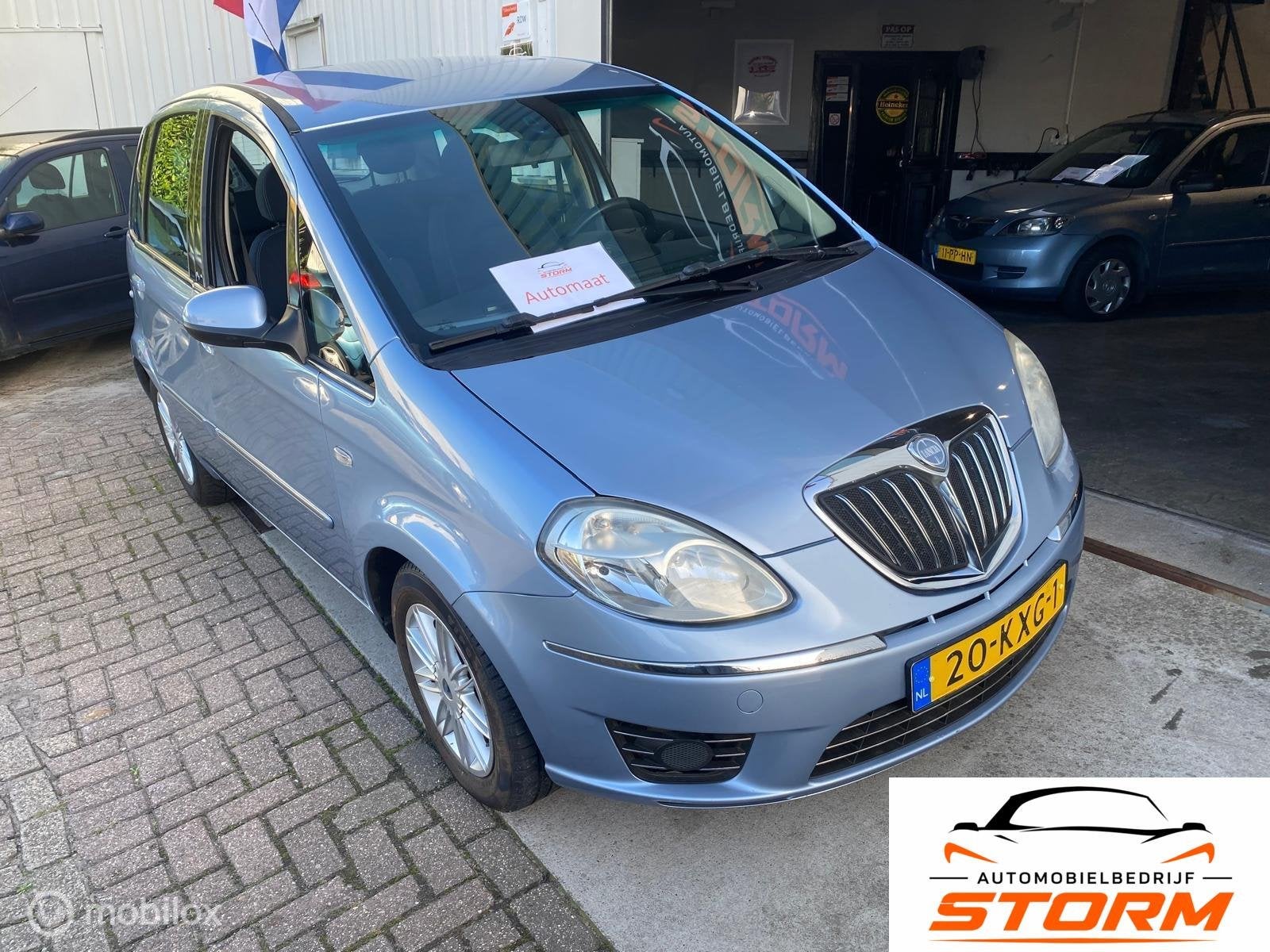 Lancia Musa 1.4-16V Platino DFN S&S, Auto's, Euro 5, Gebruikt, 49 €/maand, Origineel Nederlands