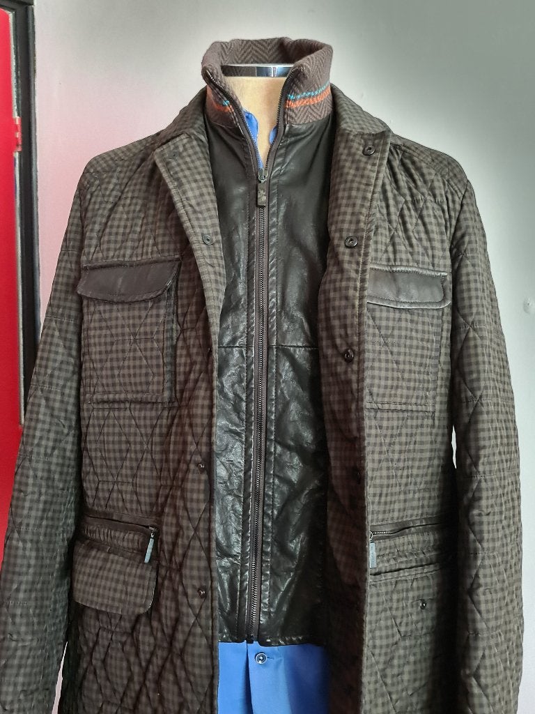 ETRO Jas super pasvorm met bruine kleur maat XL, Ophalen, Zo goed als nieuw, Maat 56/58 (XL), Bruin